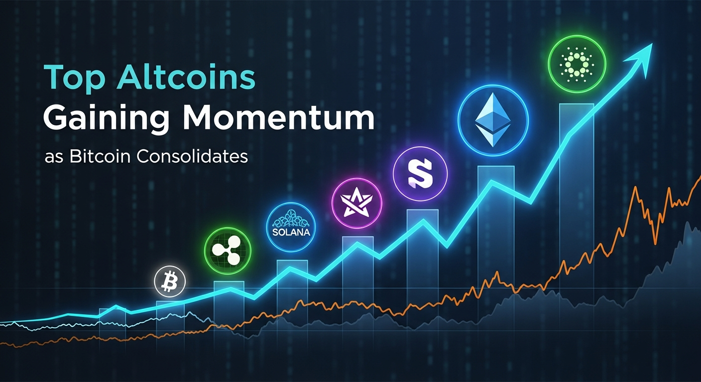 Top Altcoins Gaining Momentum as Bitcoin Consolidates