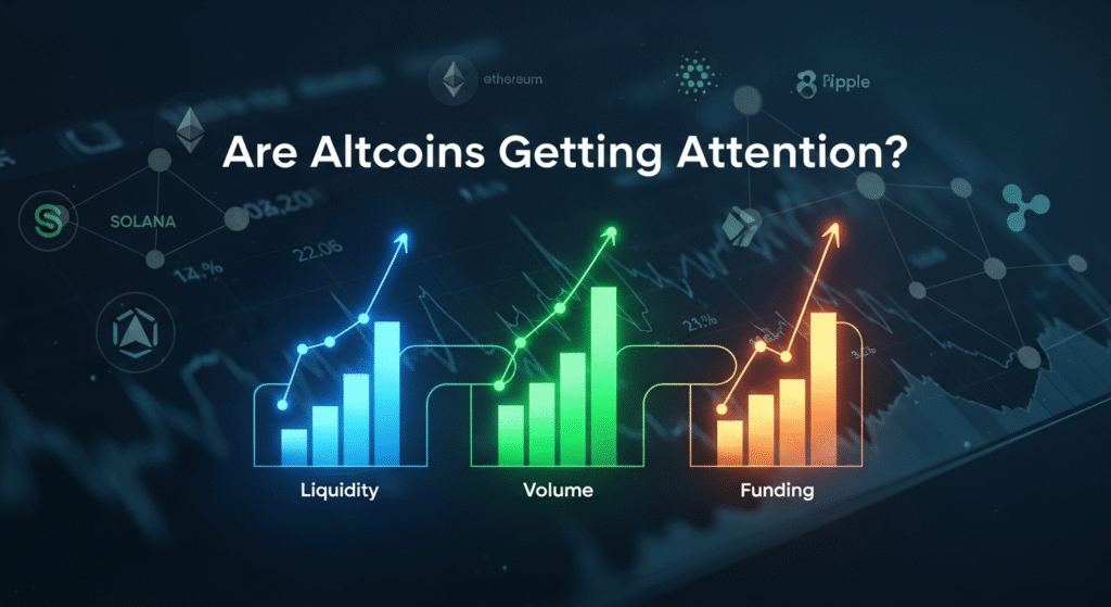 Liquidity, Volume and Funding: Are Altcoins Getting Attention?