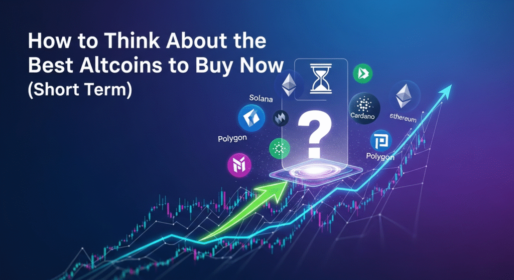 How to Think About the Best Altcoins to Buy Now (Short Term)