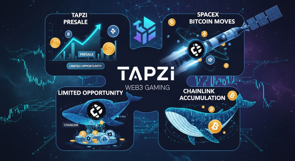 Tapzi Web3 Gaming: Tapzi Presale, Chainlink Whale Accumulation